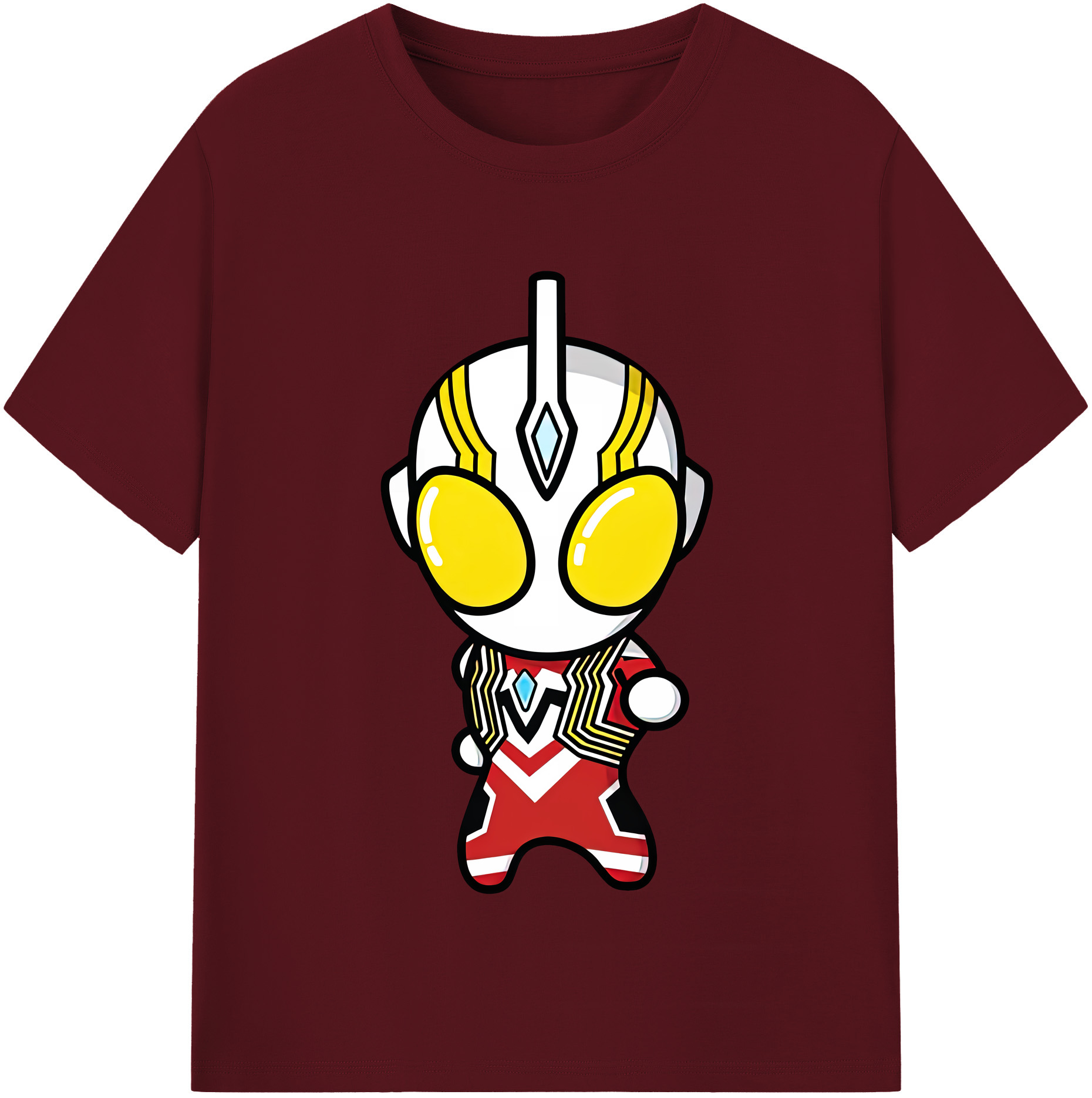 （画像用） ウルトラマン Ultraman 綿100％半袖Tシャツ（フロントプリント）